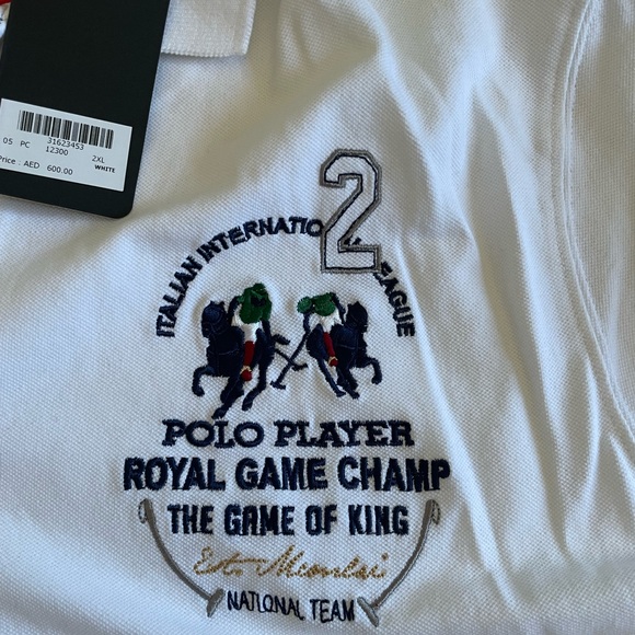 Men's polo shirt, brand, new, unused polo club, Pierre, Cardin 2X - Picture 6 of 7